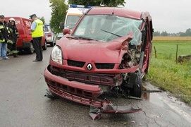 Wypadek między Jegłownikiem a Gronowem