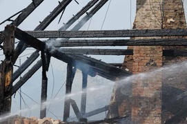 Tragedia dwóch rodzin. Ogień zabrał im dorobek życia