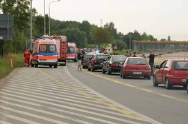 Wypadek na „siódemce”