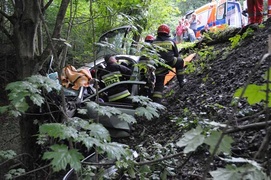 Seat spadł ze skarpy