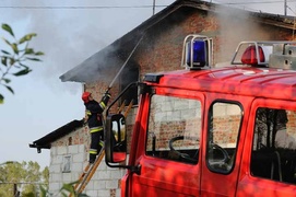 Pożar w Stobojach