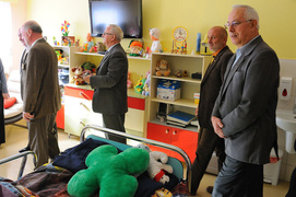 Rotarianie pomagają małym pacjentom hospicjum