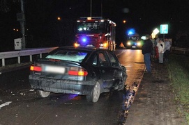 Wypadek na Radomskiej - dwie osoby ranne