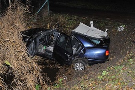 Wypadek na Radomskiej - dwie osoby ranne