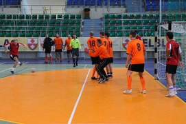 Srebrne medale strażaków (futsal)