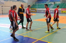 Srebrne medale strażaków (futsal)