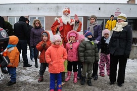 Prezenty przyjechały na motocyklach