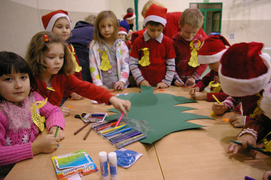 Mikołajowa zabawa w SP 12