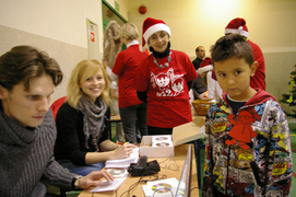 Mikołajowa zabawa w SP 12