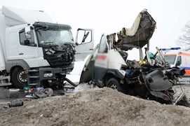 Śmiertelny wypadek w Szopach. Droga nr 22 zablokowana