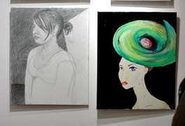 Rezultaty maratończyków na wystawie