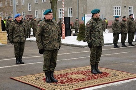 Nowy generał przejął obowiązki dowódcy dywizji