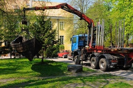 Łódź Świętego Wojciecha przyjechała do Elbląga. W prezencie
