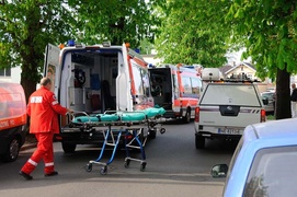 Pożar na Komeńskiego