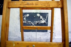 Street art rozpoczęty