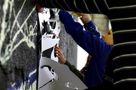 Street art rozpoczęty