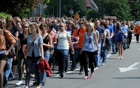 Świętowali żacy Świętowali żacy