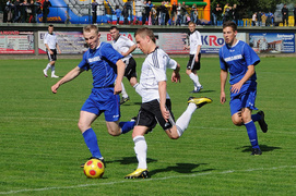 Uczcili awans gradem goli (piłka nożna)