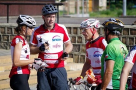 Rowerem przez Polskę. Dla hospicjów