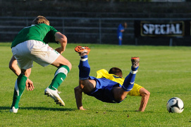 Olimpia po karnych awansowała w pucharze