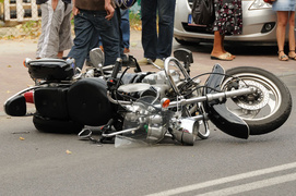 Potrącenie motocyklisty na Robotniczej