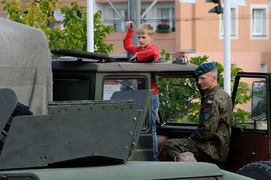 Świętowanie z żołnierzami