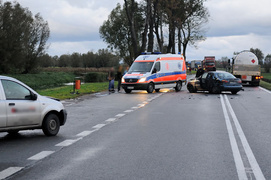 Wypadek koło Nowego Dworu Elbląskiego