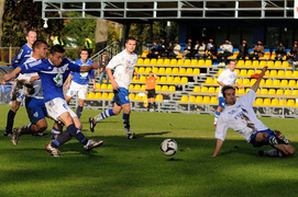 Olimpia po walce przegrała z Flotą