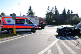 Kolejny wypadek w Kazimierzowie