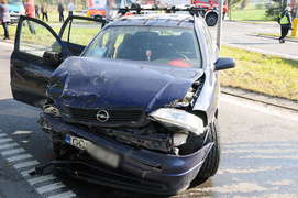 Kolejny wypadek w Kazimierzowie