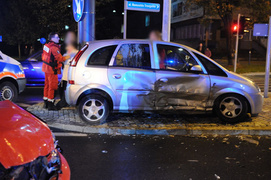 Wypadek na skrzyżowaniu