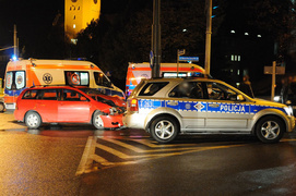 Wypadek na skrzyżowaniu