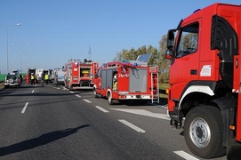 Wypadek autokaru na obwodnicy - ćwiczenia