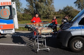 Wypadek autokaru na obwodnicy - ćwiczenia