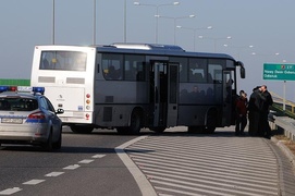 Wypadek autokaru na obwodnicy - ćwiczenia
