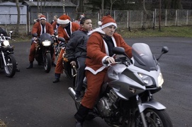 Przyjechali MotoMikołaje