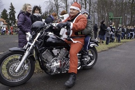 Przyjechali MotoMikołaje