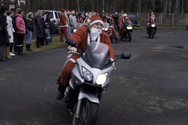 Przyjechali MotoMikołaje