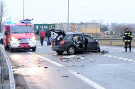 Śmiertelny wypadek w Jazowej. \"Siódemka\" zablokowana