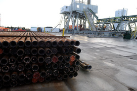 Szukają gazu w Rogitach