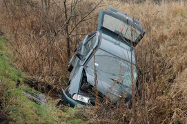 Rubno: zderzenie clio z seatem