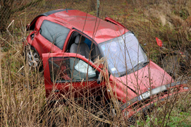 Rubno: zderzenie clio z seatem