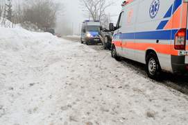 Piastowo: dachowanie audi