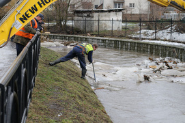 Zatory lodowe na Kumieli
