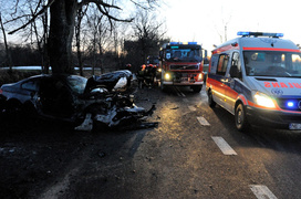 Czołowe zderzenie. Cztery osoby ranne