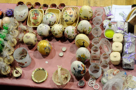 Elbląskie jajco pomalowane