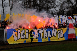 Meganiespodzianka. Olimpia wygrała z liderem (piłka nożna)