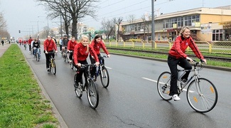 Rowerowo z prezydentem
