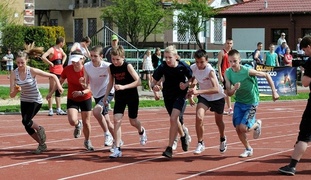 Pobiegli na 1 km