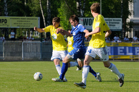 Olimpia godnie pożegnała się z kibicami (piłka nożna)